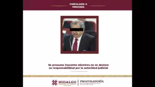 El ex secretario de educación del estado de Hidalgo,  Atilano R.P., fue vinculado a proceso por un Juez de Control por el delito de peculado
