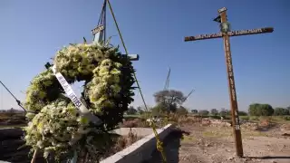 La misa estuvo encabezada por familiares, aunque invitaron al delegado de Programas federales del gobierno de México, Abraham Mendoza Zenteno