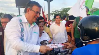 El candidato al Senado lleva el mensaje de la Cuarta Transformación a los meridanos