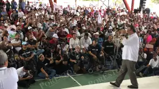 El aspirante recalcó que se debe reformar el Poder Judicial y resaltó que será en otra etapa cuando se vea a fondo ese tema con las Cámaras