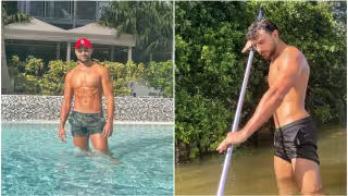 Jero Ruiz de Chávez, sobrino de Roberto Palazuelos, compartió en su cuenta de Instagram que se encuentra en el Triángulo de las Bermudas