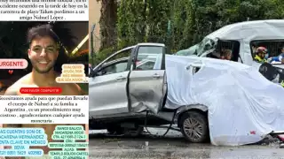 El joven fue una de las víctimas del lamentable accidente del pasado domingo