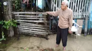 Las personas afectadas se negaron a ser trasladados a albergues