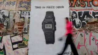 La obra de J.Warx apareció en valencia este lunes