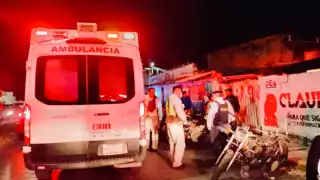 Loa trabajadores se fueron del lugar al ser amenazados