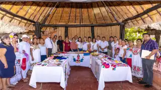 Los artesanos son de Tzucacab, Tekit y Homún