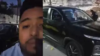 Dispararon en contra del automóvil de Andrés Salas en Cuautla