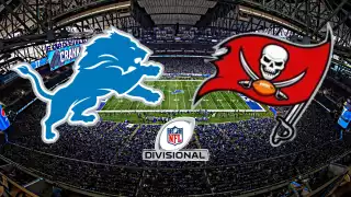 Lions reciben a unos Bucs que no eran uno de los equipos favoritos para estar en estas instancias de Playoffs, pero ahora querrán completar la hazaña ante uno de los mejores equipos de la temporada
