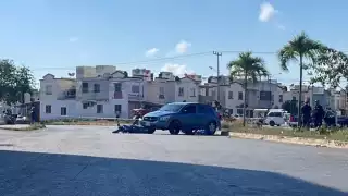 La pareja de la mujer fue trasladado de emergencia al hospital