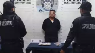 El policía quedó a disposición de la Fiscalía de Quintana Roo