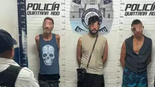 Arrestan a tres presuntos ladrones de joyas en Playa del Carmen