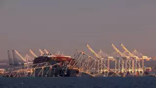 El buque Dali derrumbó el puente de Baltimore