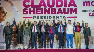 Claudia Sheinbaum presentó este lunes su equipo de precampaña