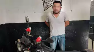 El hombre intentó darse a la fuga, pero fue detenido