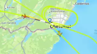 Hasta el momento la aerolínea no ha reportado el motivo por el cual no ha podido aterrizar su avión