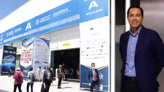 El evento se realiza en las instalaciones del Aeropuerto Internacional Felipe Ángeles