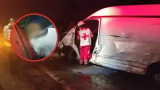 La camioneta no realizó su alto obligatorio