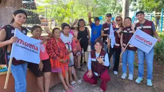 Los hechos ocurrieron durante una jornada de volanteo de la candidata Elisa Zúñiga Arellano