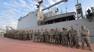 Semar despliega buque y 103 marinos en Puerto Vallarta tras violencia por muerte de “El Mencho”