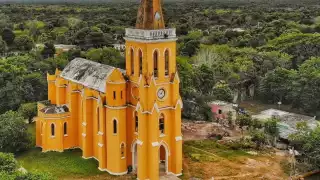 Esta iglesia fue construida a finales del siglo XVIII y principios del XIX