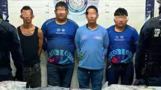 Los cuatro hombres son presuntos trabajadores del departamento de Servicios Públicos Municipales del Ayuntamiento de Playa del Carmen