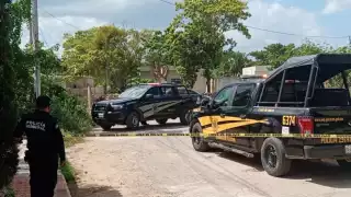 Agentes de la Policía Municipal acudieron al predio de donde se hizo el reporte