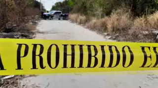 Efectivos de la policía municipal se aproximaron al lugar de los hechos y confirmaron que se trababa de restos