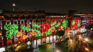La decoración estará hasta el 6 de enero de 2024