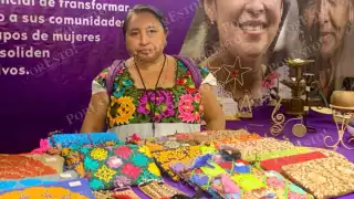 Llevan artesanías campechanas a España; destaca conectividad y atractivos