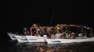 En el evento participaron decenas de familias y visitantes a Río Lagartos