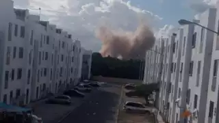 Los residentes de la zona afirman que se sienten microsismos y se han cuarteado los inmuebles