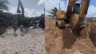 Acusan a la Sedatu de la devastación de una duna en el Parque Nacional Tulum