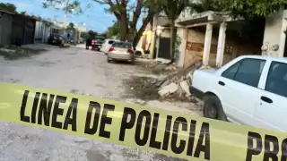 Autoridades arribaron a inspeccionar la escena del crimen en Cancún