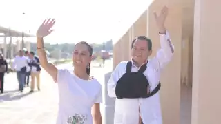 Joaquín Díaz Mena aseguró que trabajará de la mano con Claudia Sheinbaum para el beneficio de Umán