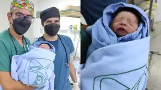 La menor presenta buen estado de salud