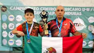 El quintanarroense hizo mancuerna con un tenista de Guerrero