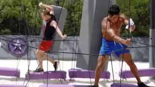 El atleta no contuvo las lágrimas al ser honesto del momento duro que vivió al entrar a la competencia deportiva. Foto: Instagram @exatlonmx