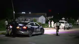 Los hechos ocurrieron a las 00:00 horas, cuando residentes de la zona alertaron a las autoridades sobre detonaciones de arma de fuego.