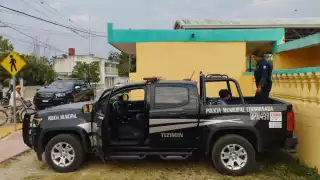 El hombre se puso violento cuando los policías lo cuestionaban