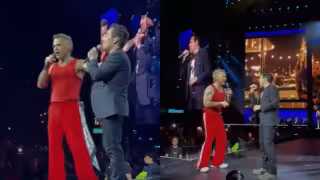 Robbie Williams invita a Omar Chaparro a cantar en la CDMX | VIDEO