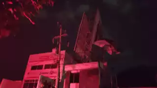 Los fuertes vientos son provocados por el Frente Frío 49