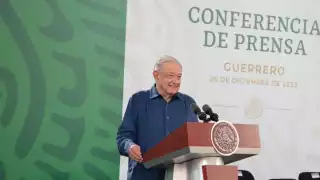 El Presidente Andrés Manuel López Obrador eñaló que se va cumpliendo en todo lo referente a la recuperación de Guerrero
