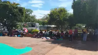 Los que serán reubicados serán los que asistieron a la manifestación