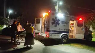 Auxilian a mujer a punto de perder la vida en la carretera de Palmar, la agraviada se encontraba inconsciente