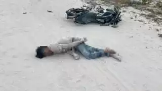 El motociclista sobrevivió y fue trasladado a un hospital del Progreso