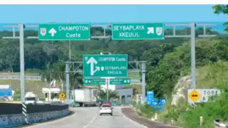 A pesar de encontrarse en malas condiciones la autopista Champotón - Campeche su precio será de 86 pesos