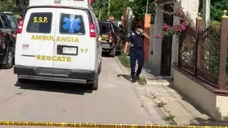 Los uniformados delimitaron la vivienda y dieron parte a las autoridades ministeriales