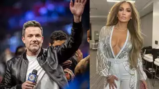 Ben Affleck protagonizó un bochornoso momento en presencia de su novia Jennifer López, luego de que un fan intentó tomarse una selfie con ambos artistas