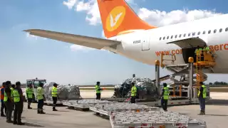 Lo donado será trasladado a Guerrero por la Fuerzas Aérea