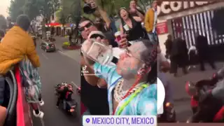 Los momentos tensos que se vivieron en la CDMX. Foto: Especial